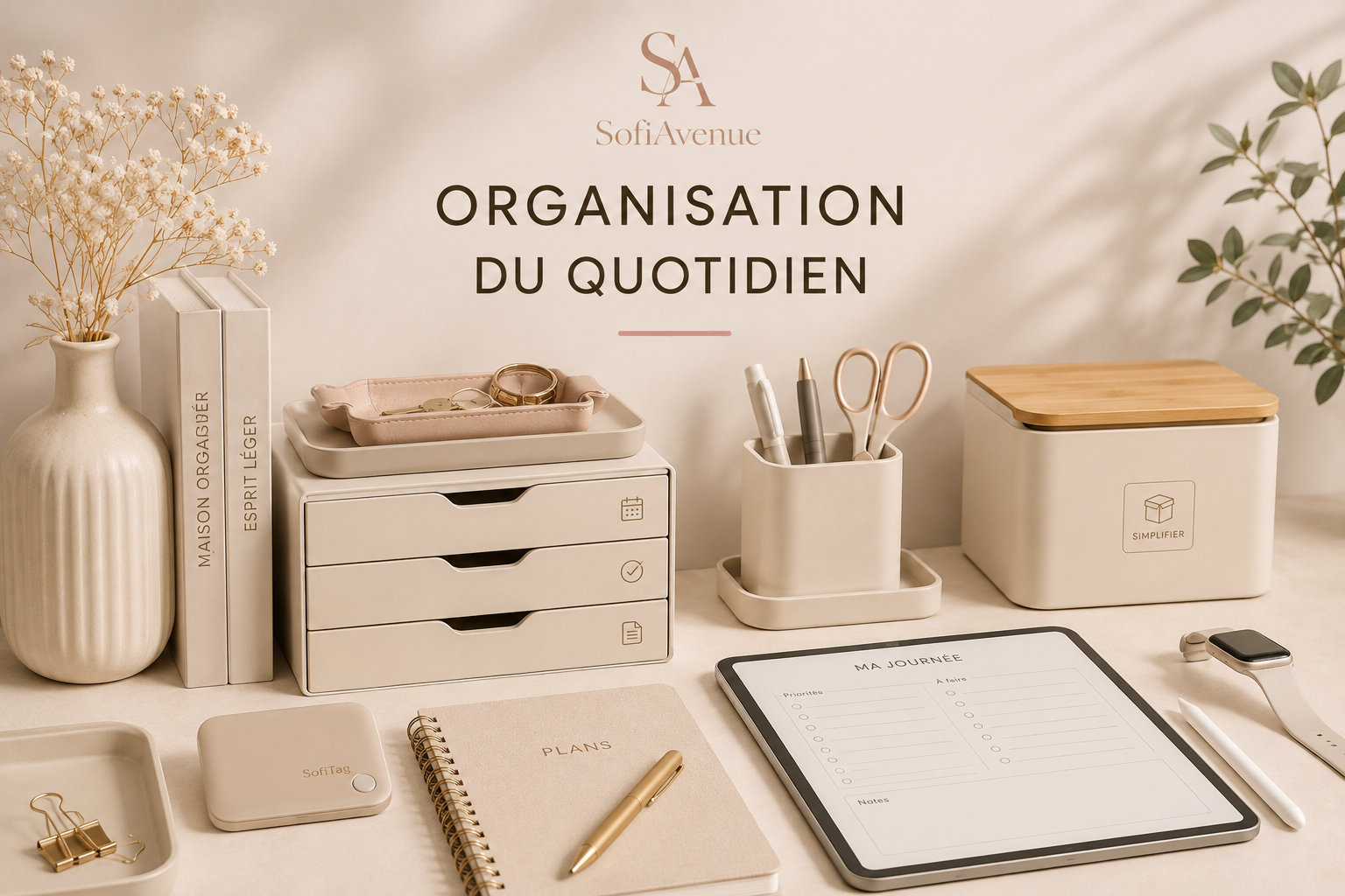 Organisation du quotidien ✨