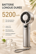 SofiBreeze™ – Ventilateur Portable Effet Glacé | Fraîcheur Instantanée Partout