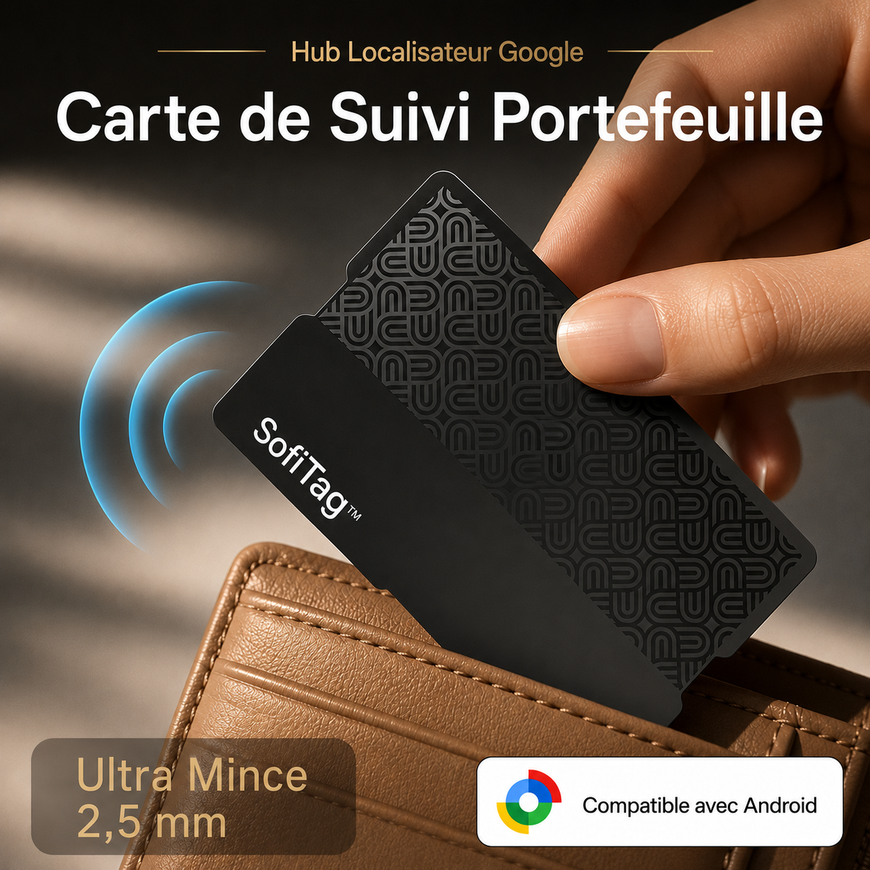 SofiTag™ | The ultra-thin tracker for wallets, keys, and luggage