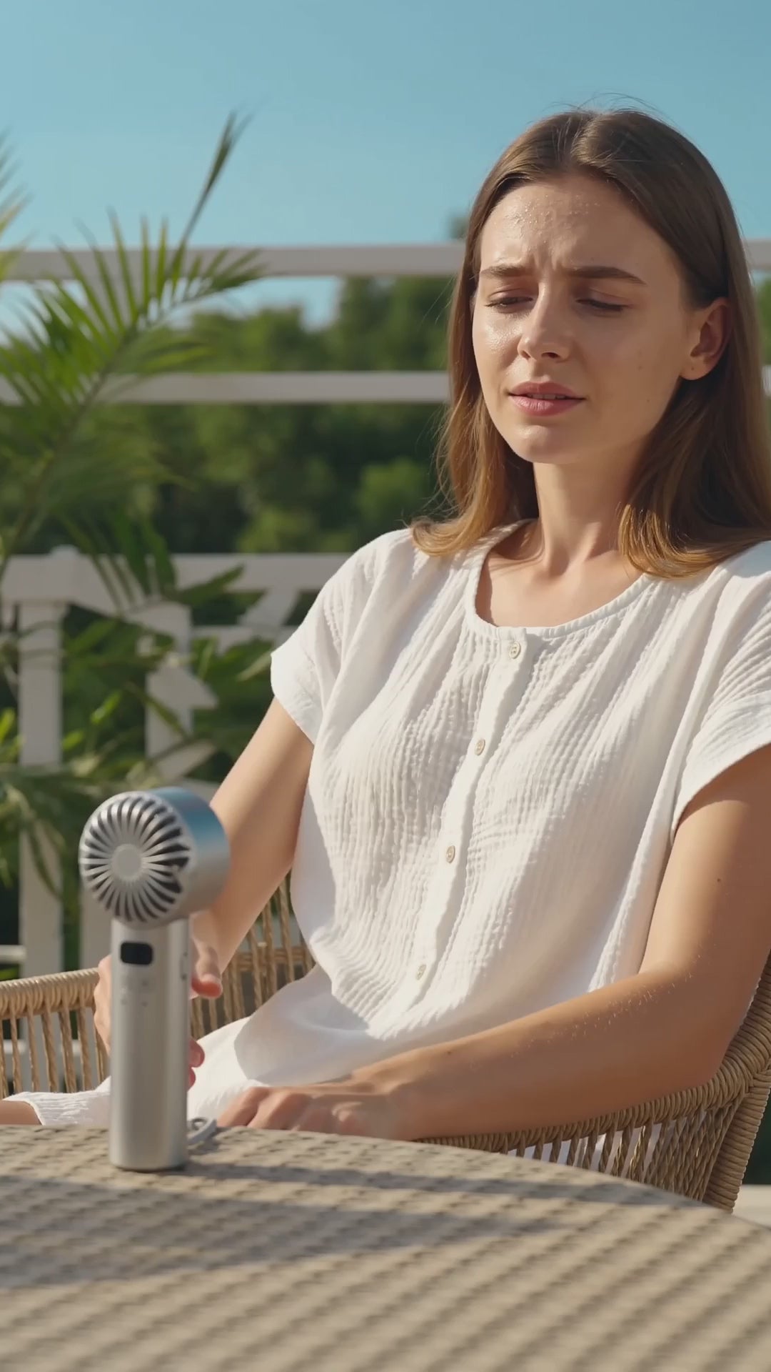 SofiBreeze™ – Ventilateur Portable Effet Glacé | Fraîcheur Instantanée Partout