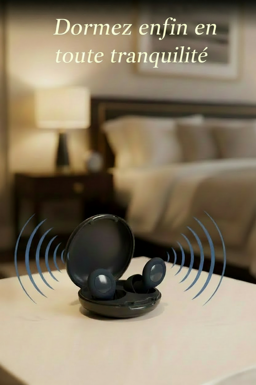 SilenSleep™ | Bouchons d’Oreilles en Silicone Anti-Bruit